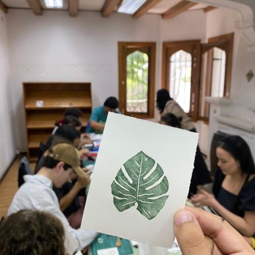 Taller de grabado 05 de abril