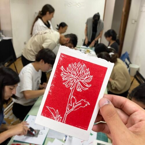 Taller de grabado 17 de Mayo