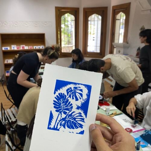 Taller de grabado 26 de abril